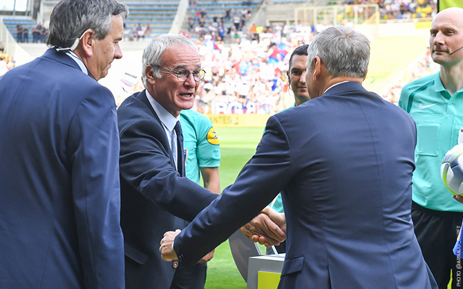 La réaction des entraîneurs