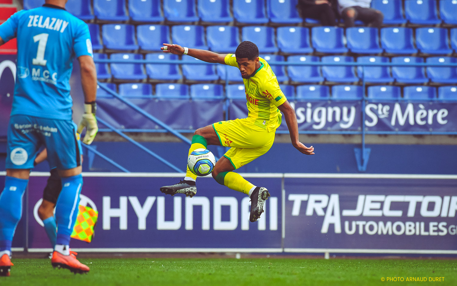 Fc Nantes Ludovic Blas Son Premier Match Sous Le Maillot Nantais