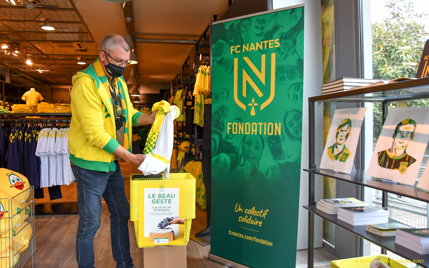 FC Nantes Photo 360 Rendez vous à la Boutique Officielle