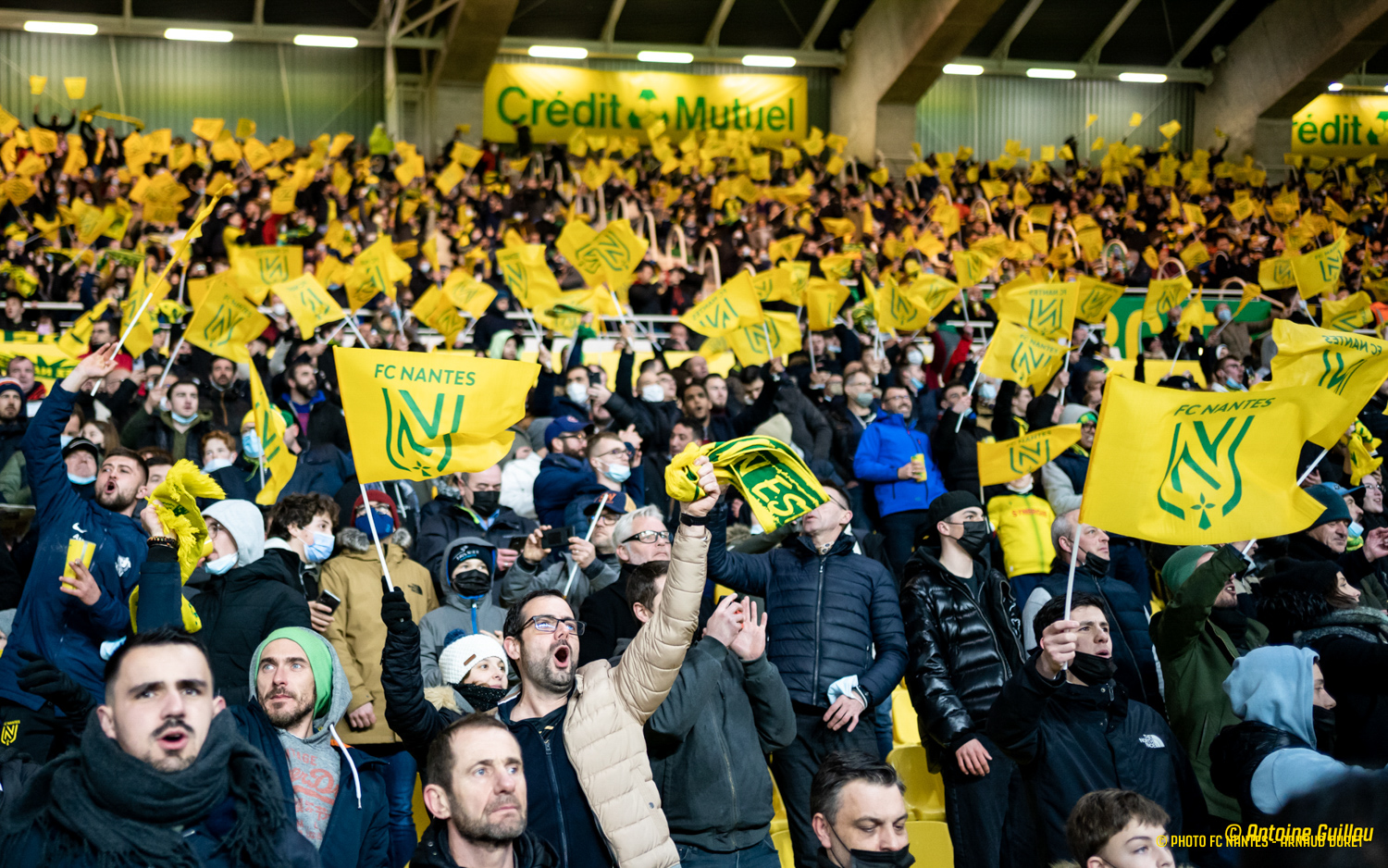 FC Nantes INSIDE Tribunes FC Nantes Paris SG vous y étiez