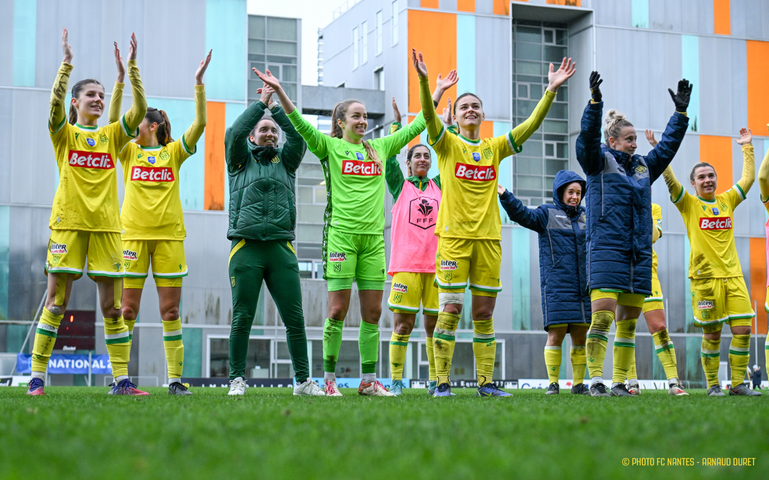 Fc Nantes Coupe De France F Minine Les Images De La Qualification