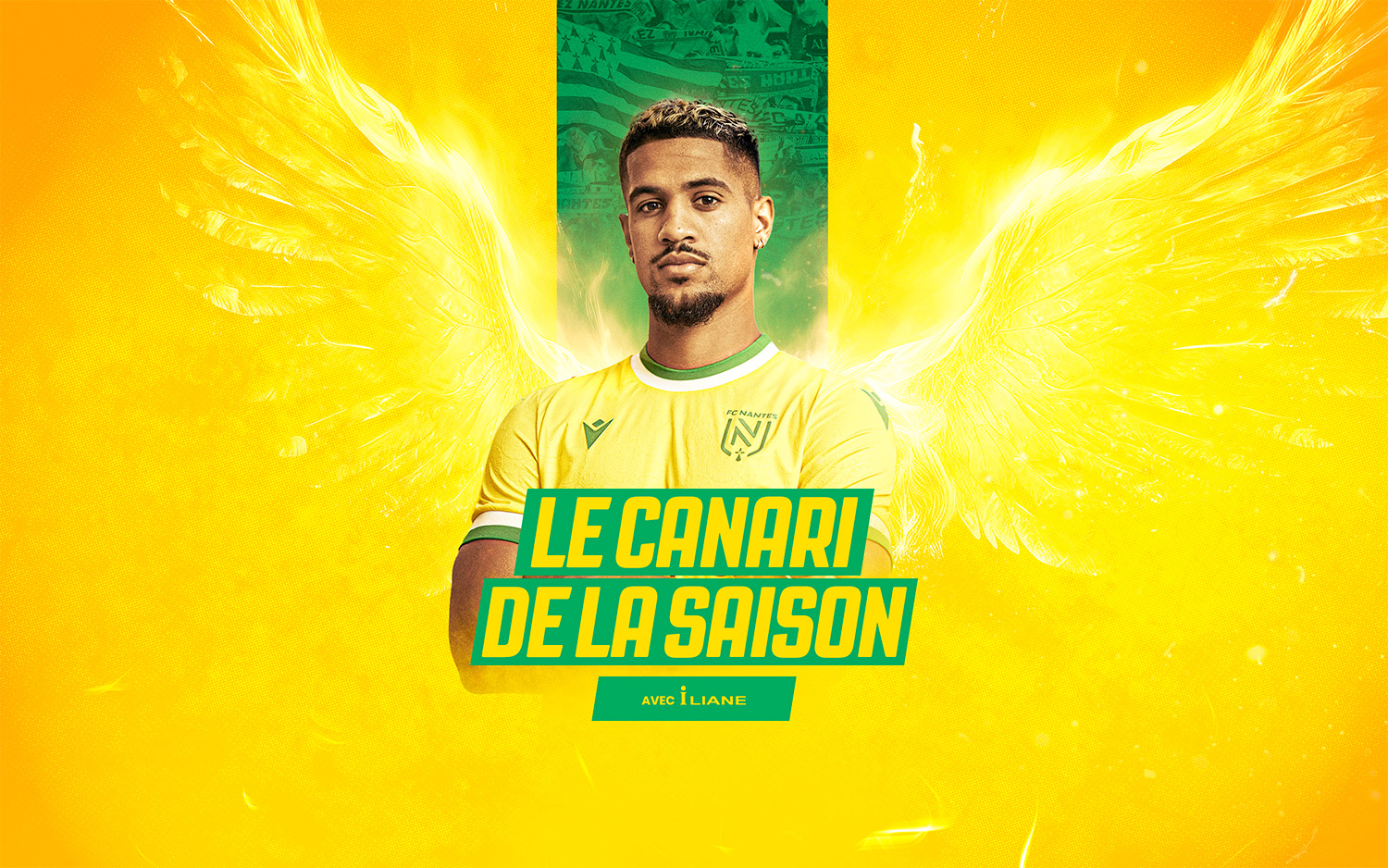 FC Nantes Canari de la saison by ILIANE Le triplé pour Ludovic Blas