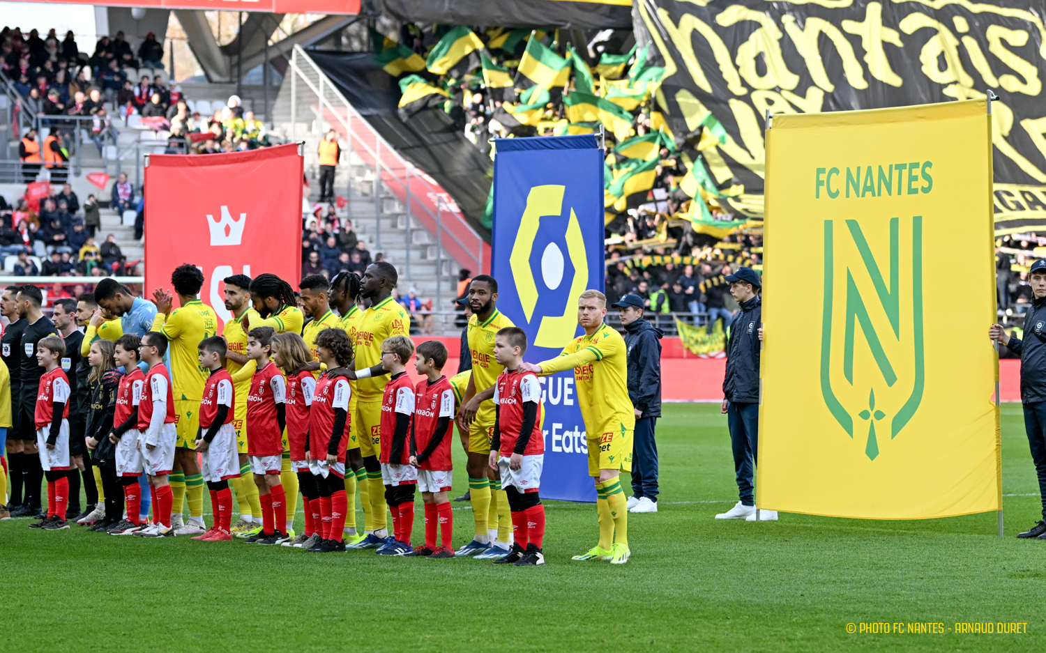 FC Nantes Stade De Reims FC Nantes La Feuille De Match 0 0