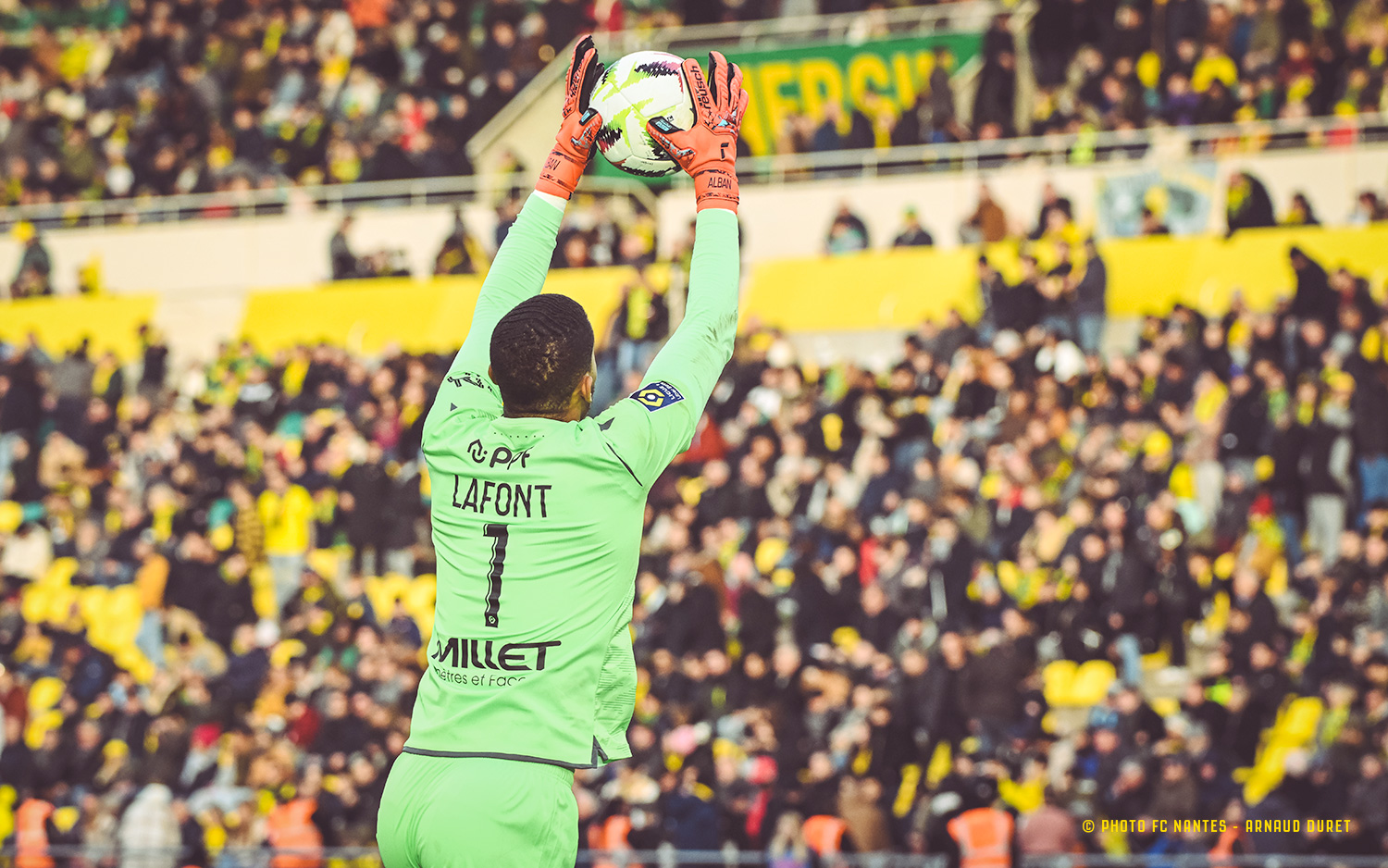 Fc Nantes Alban Lafont On A Toujours Notre Destin Entre Nos Mains