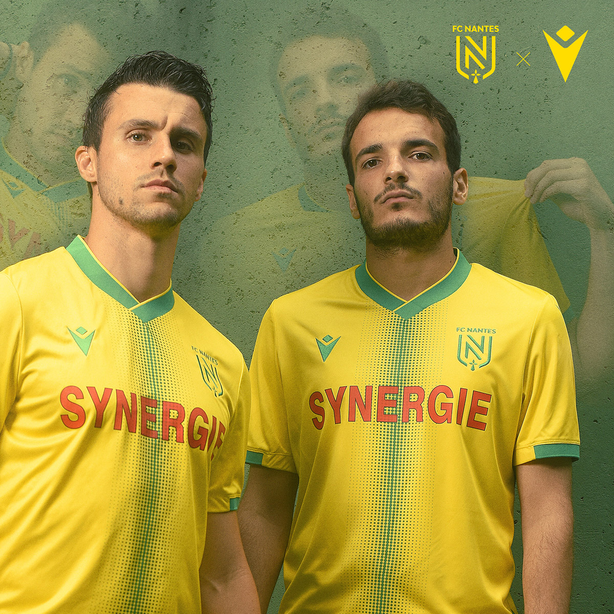 FC Nantes  Saison 2021-22 - Le nouveau maillot domicile dévoilé !