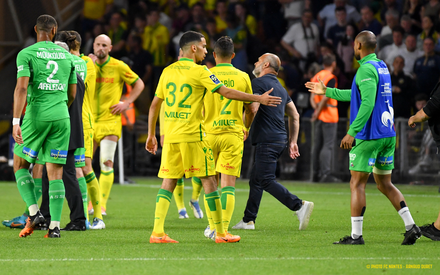 FC Nantes | Groupe Pro - Mohamed Achi, Première Entrée En Jeu En L1