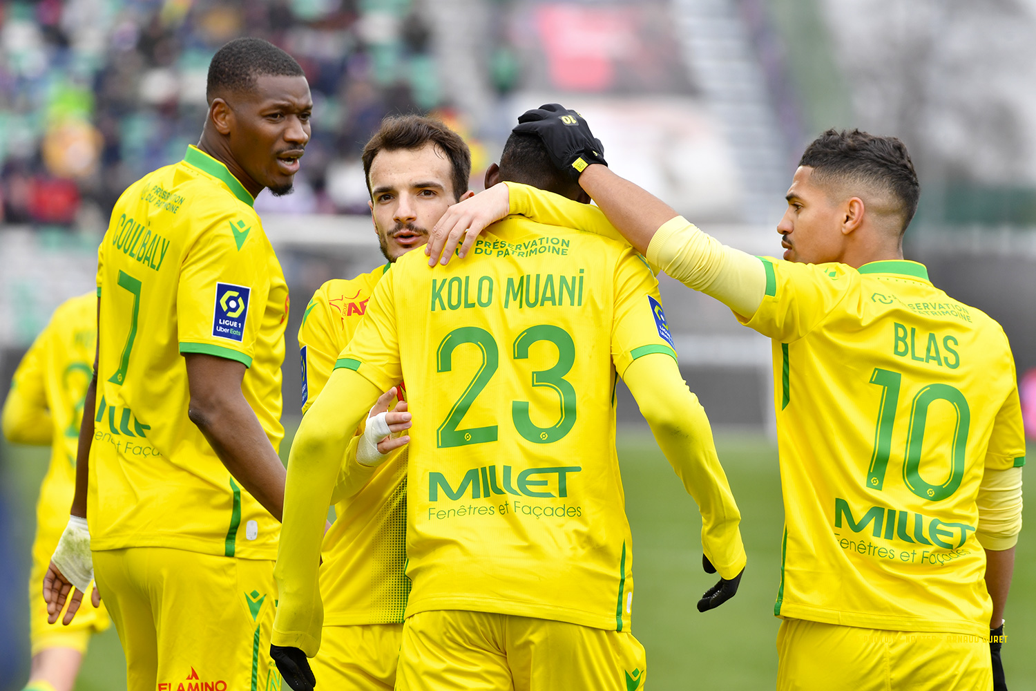 Fc Nantes Clermont Foot Fc Nantes Les Jaunes Retrouvent Le Go T De La Victoire