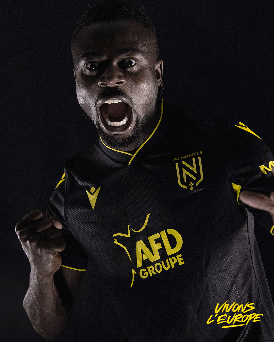 Le maillot extérieur 2020-2021 du FC Nantes réintroduit la couleur noire
