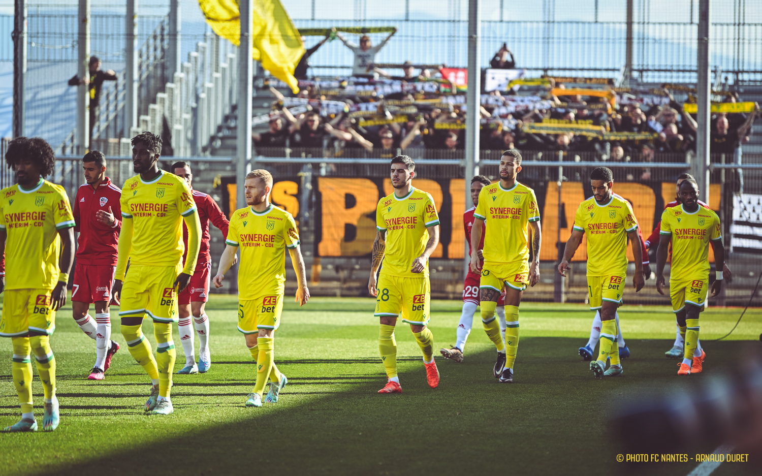 Fc Nantes Ac Ajaccio Fc Nantes La Feuille De Match 0 2 