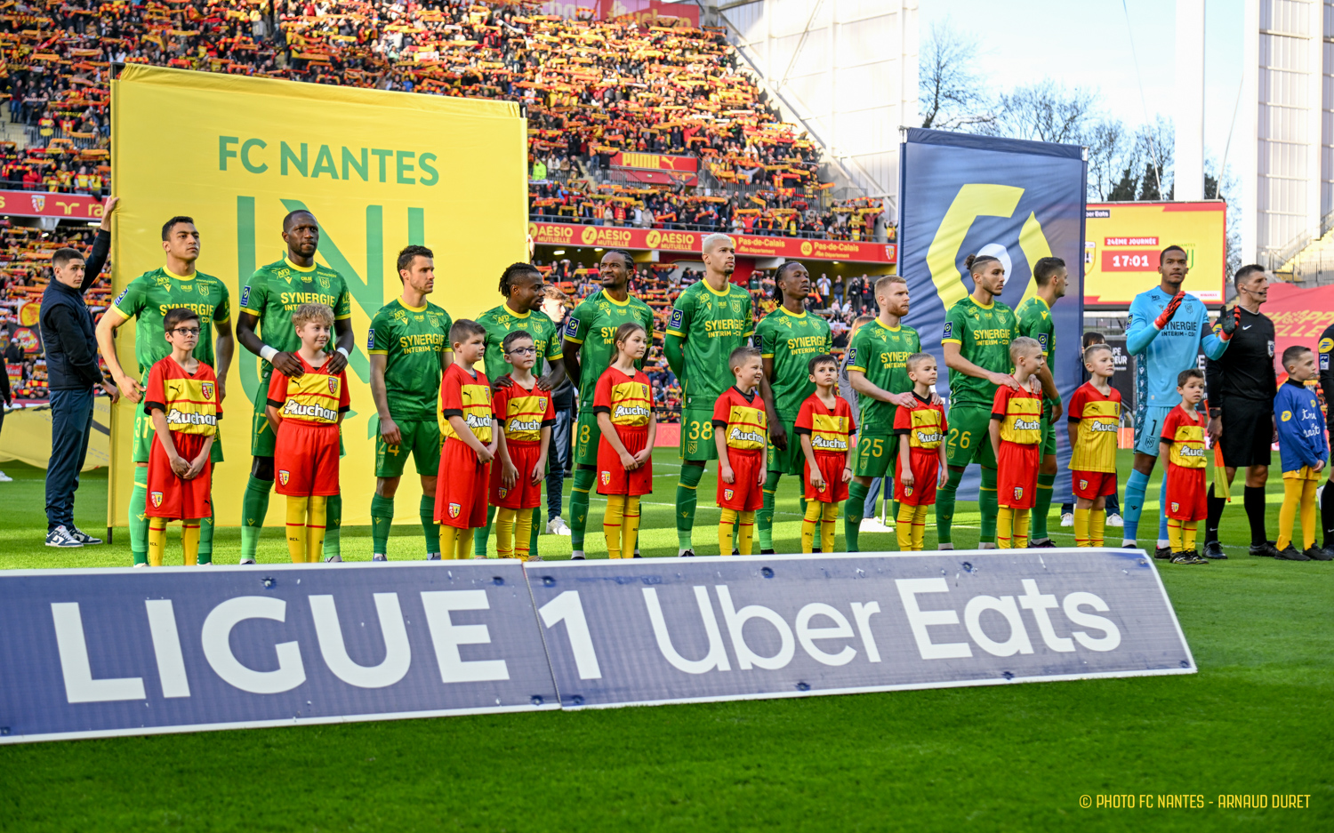 FC Nantes | RC Lens - FC Nantes - La Feuille De Match (3-1)