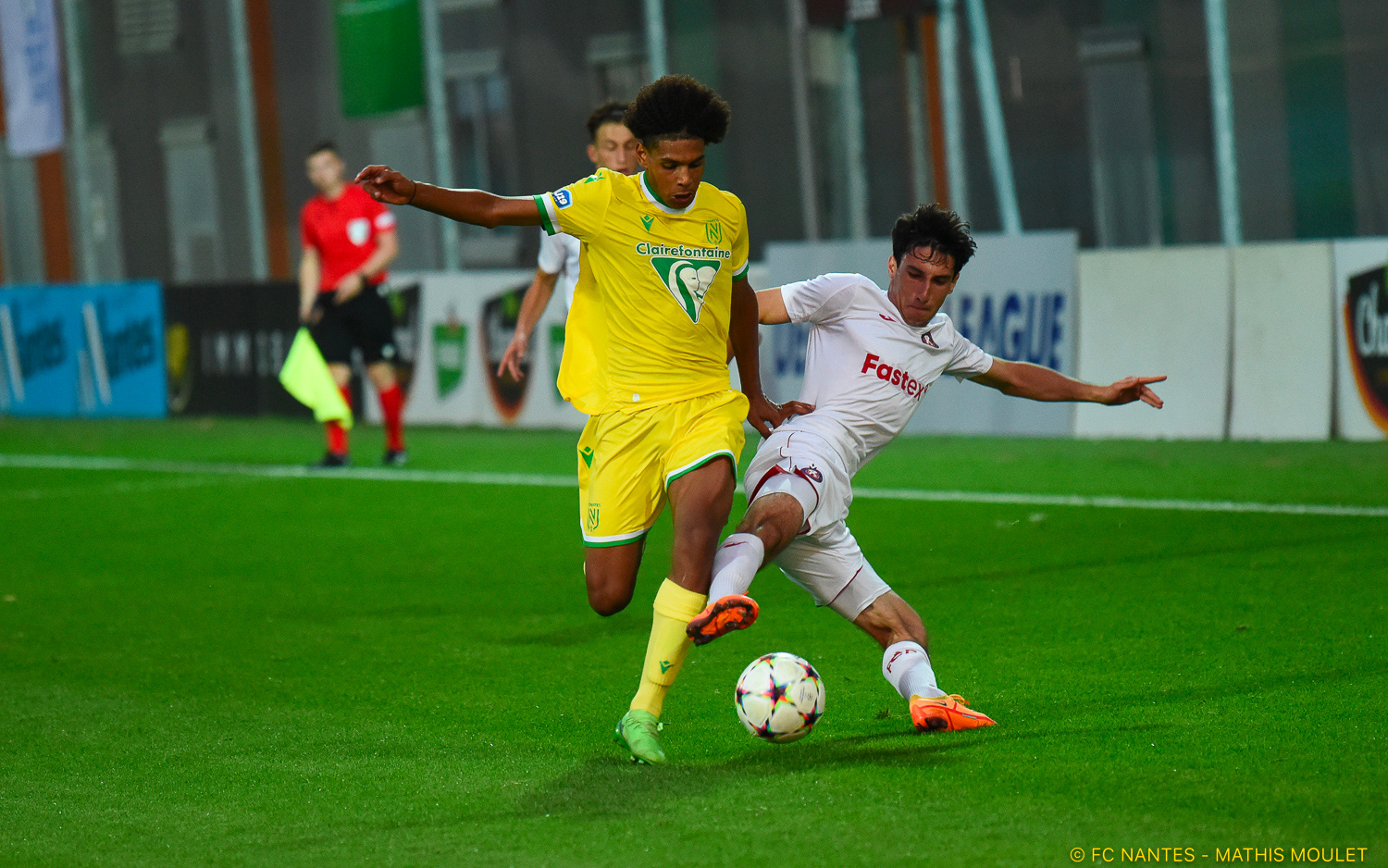 Fc nantes – association de la jeunesse auxerroise temps forts