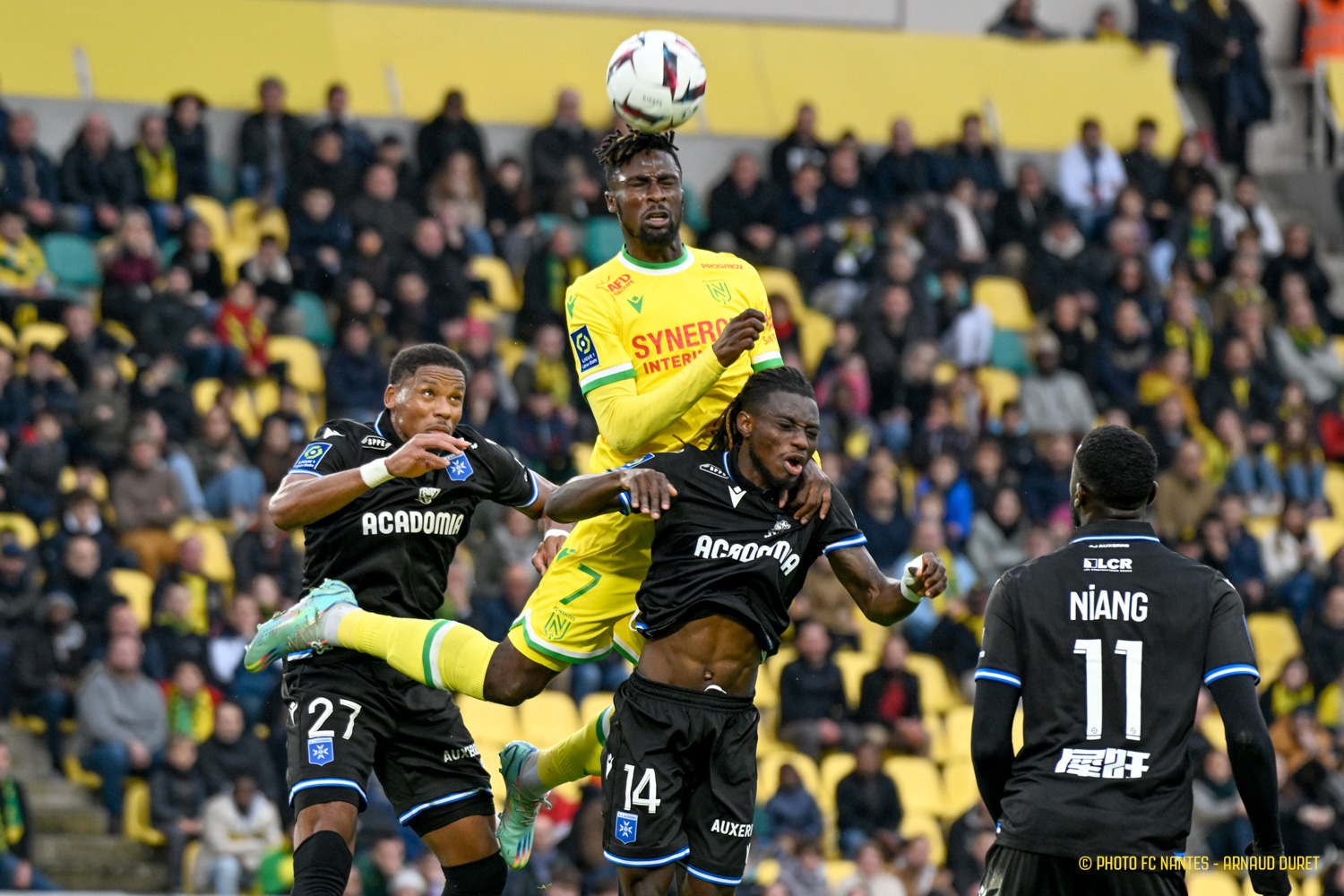 Fc nantes – association de la jeunesse auxerroise temps forts