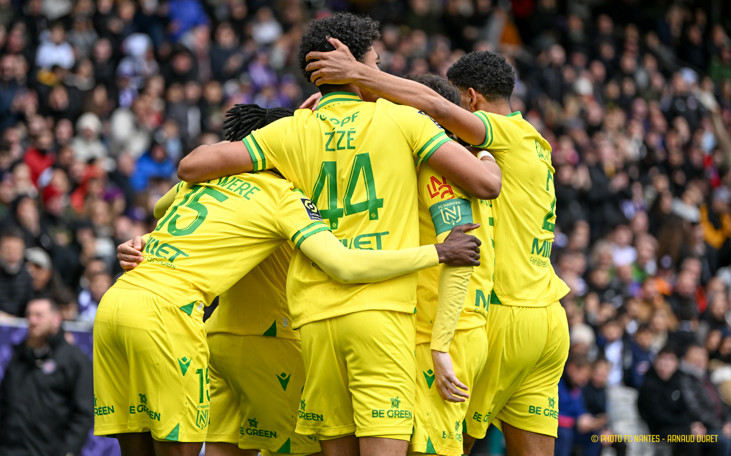 FC Nantes | Toulouse FC - FC Nantes - La Feuille De Match (1-2)