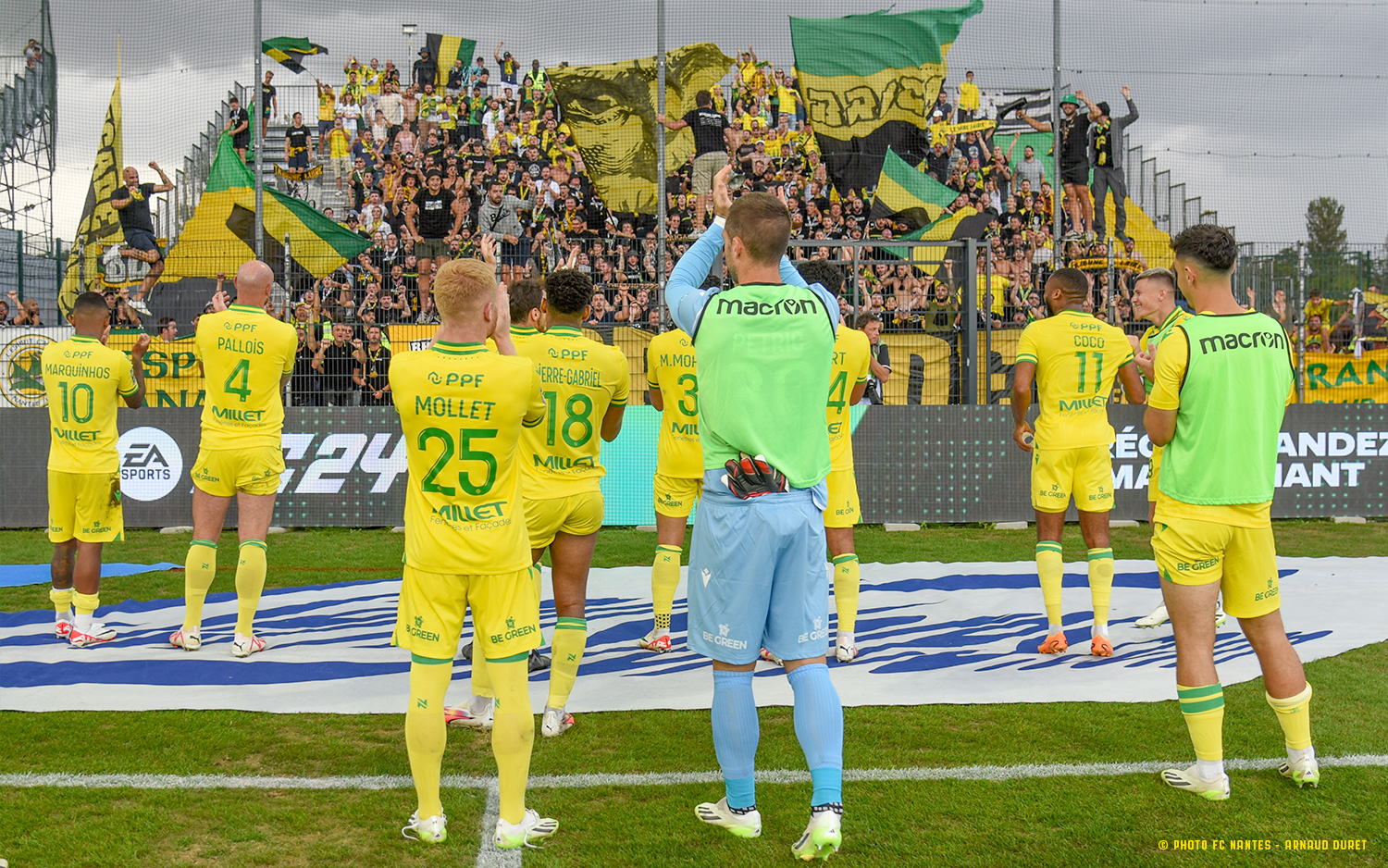 Fc Nantes Clermont Foot Fc Nantes Inside Un Jour Gabriel