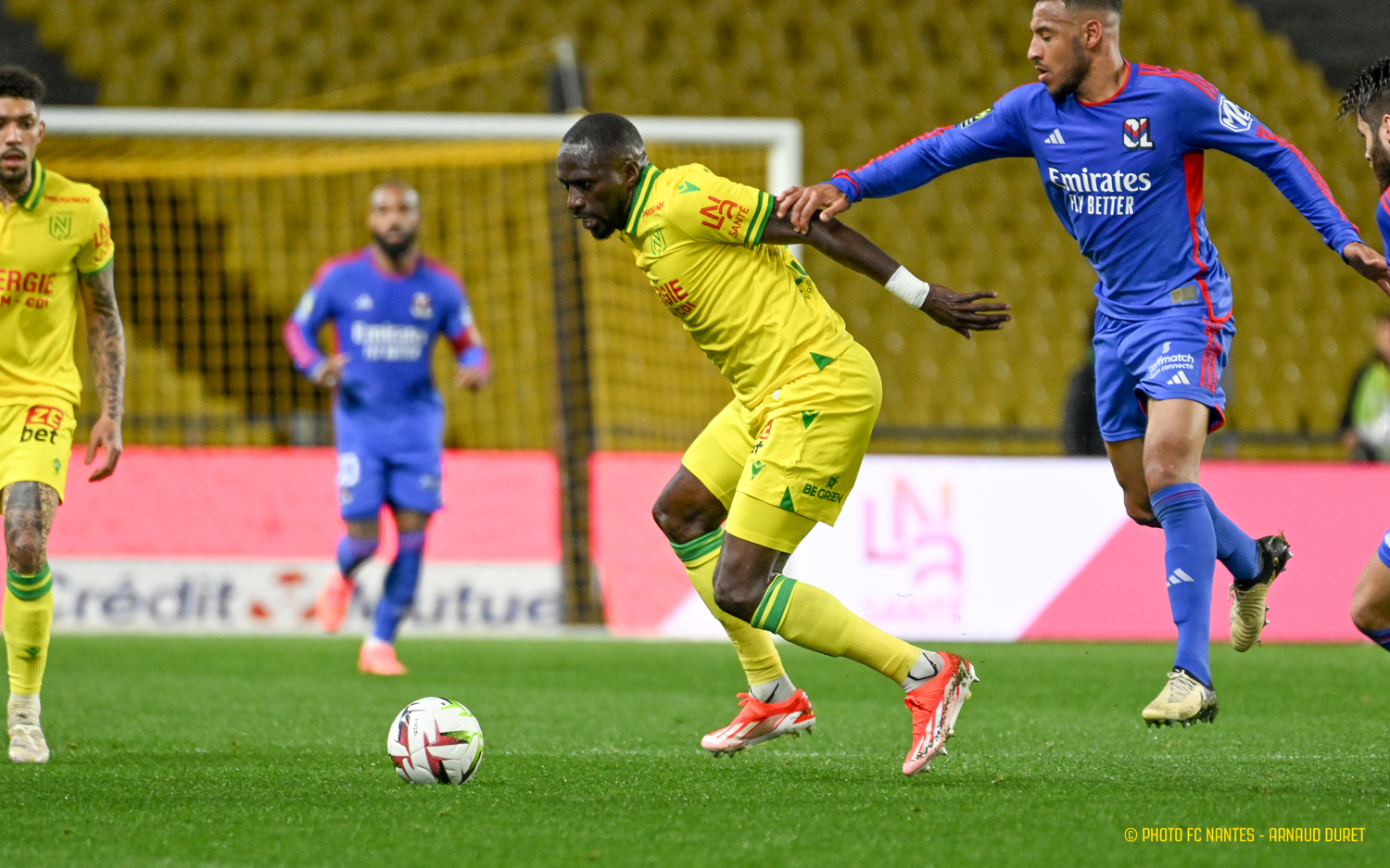 Fc Nantes Fc Nantes Olympique Lyonnais La R Action Des Joueurs