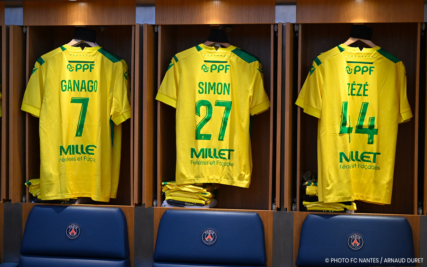 Fc Nantes Ligue La Composition Pour Paris Sg Fc Nantes