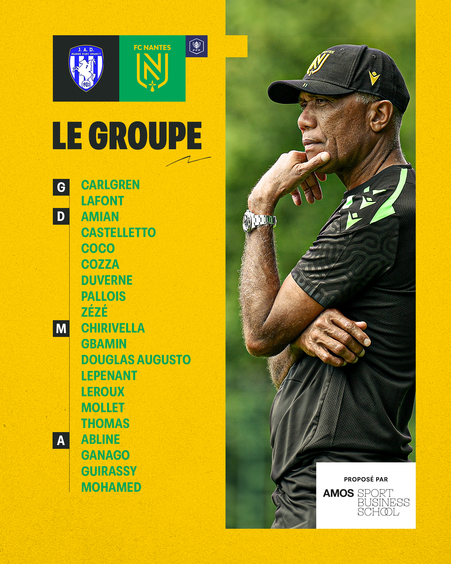 FC Nantes JA Drancy FC Nantes Le Groupe Nantais