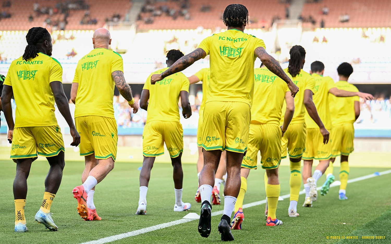 Fc Nantes Rc Strasbourg Fc Nantes Le Groupe Nantais Face Au Rcsa