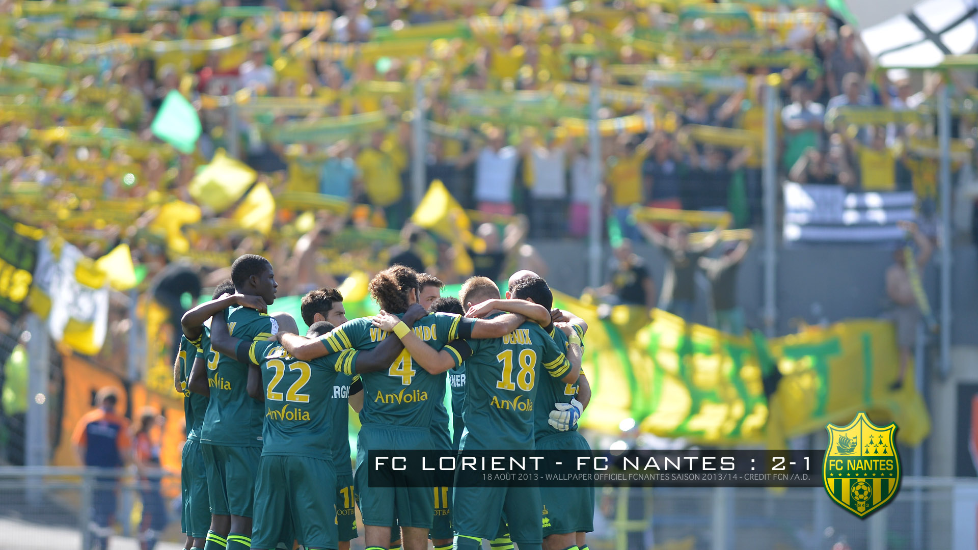 FC Nantes - Multimédia : fonds d'écran 2013/14